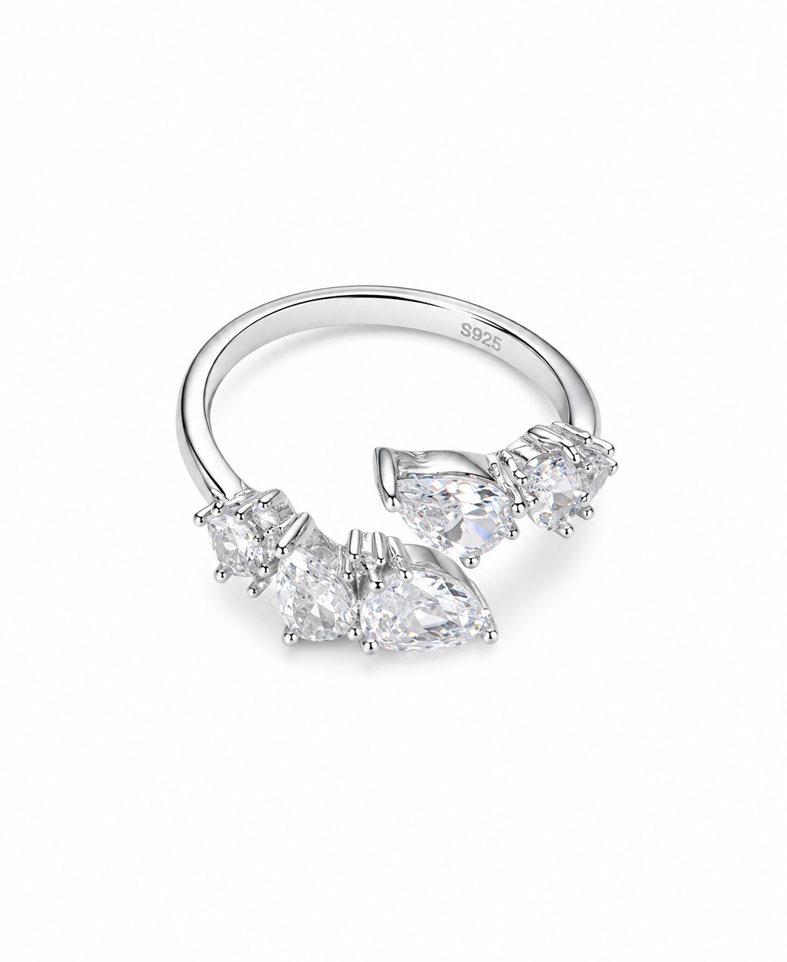 💎 Anillo Plata 925 con Circonias